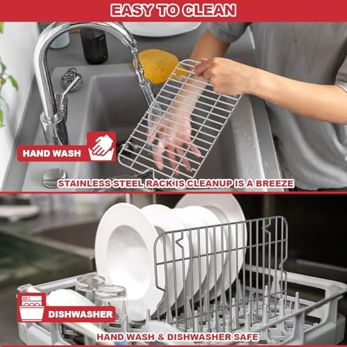 Grill Cooking Pot and Rack for Ninja Foodi FG551 DG551 DG651 Indoor, Air Frying Griddle Plate & Rack for Ninja Foodi Smart XL Indoor Accessories - Image 6