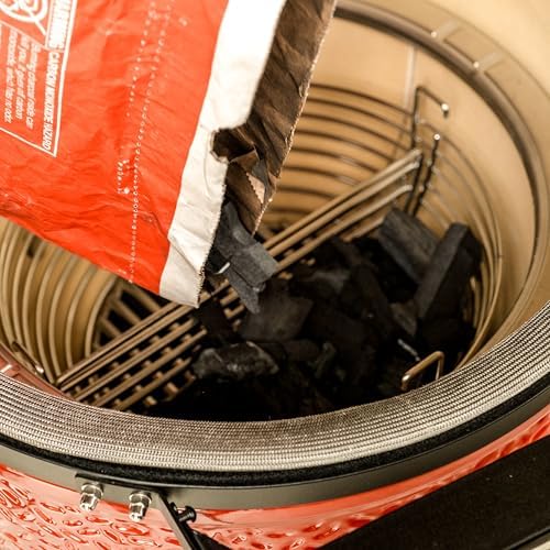 Kamado Joe Stainless Steel Charcoal Basket Grill Accessory to Create Multiple Cook Zones for All Classic Joe 18-inch Charcoal Grill and Smokers, Model KJ-MCC23 - Image 5