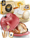 CRUSTLOVE 5 QT Bread Oven for Sourdough Baking with Lid & Baking Tool Set by CRUSTLOVE