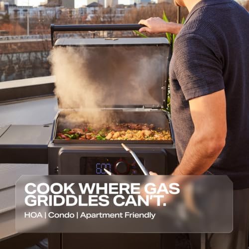 Current® Model G Smart Electric Griddle, Flat Top, Onyx - Image 5