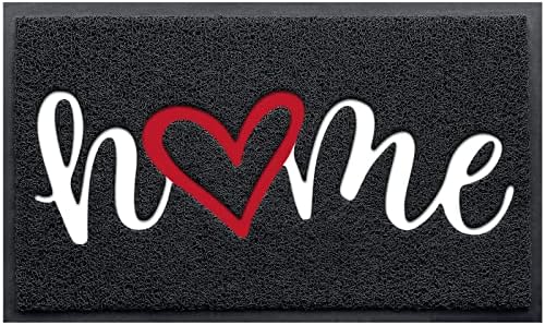 Door Mat Welcome Mat Floor Mat for Entryway, Patio, High Traffic Areas by Knockety