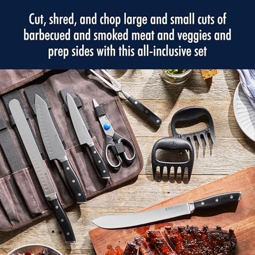 Henckels Forged Accent 9 pc Carving Set, BBQ Knife Set, German Engineered - Image 5