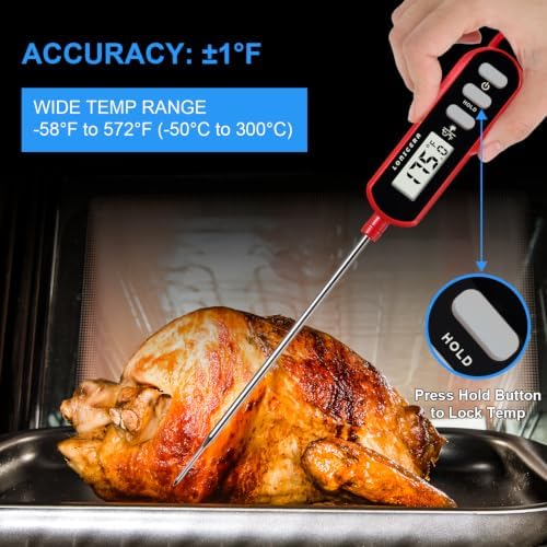 LONICERA Digital Cooking Thermometer for Sourdough Bread, 5-Inch Probe - Image 4