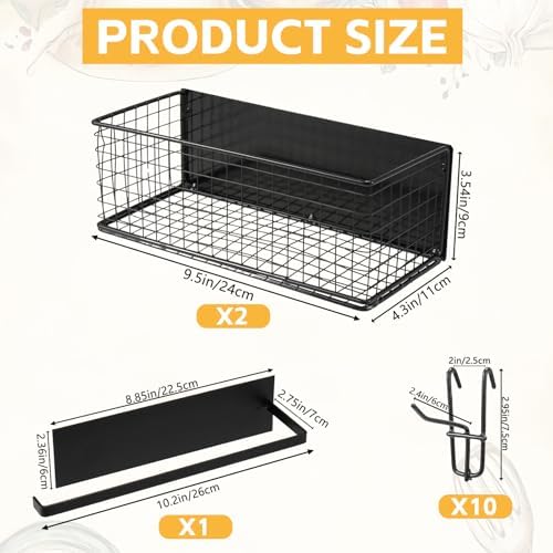 2 Pack Magnetic Storage Bins for Traeger Grill with Paper Towel Holder, Grill Basket Suit fo Ironwood 885, Pro Series 34, Pro Series 22, Pro D2 575, Pro 780, Ironwood 650 And Pit boss, Z-Grills - Image 2