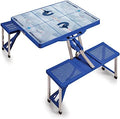 NHL Vancouver Canucks Portable Folding Picnic Table with Seating for 4 by PicnicTimeFamilyofBrands
