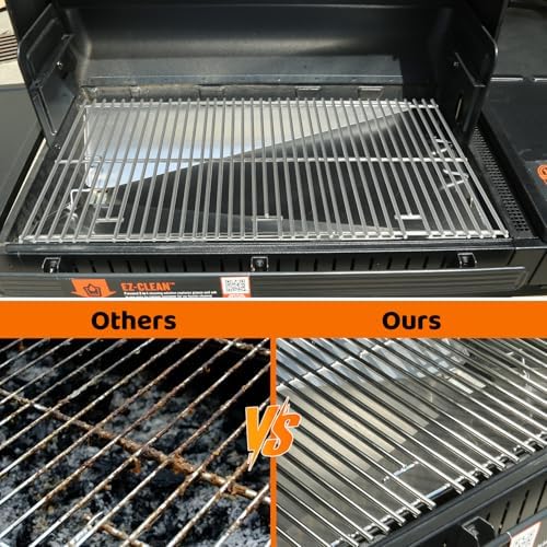 Stainless Steel Cooking Grates for Traeger Woodridge Pro Pellet Grill,Grill Grates for Traeger Woodridge Elite Pellet Grill, Sear Grate Grill Grids Replacement Parts for Traeger Grills Accessories - Image 7