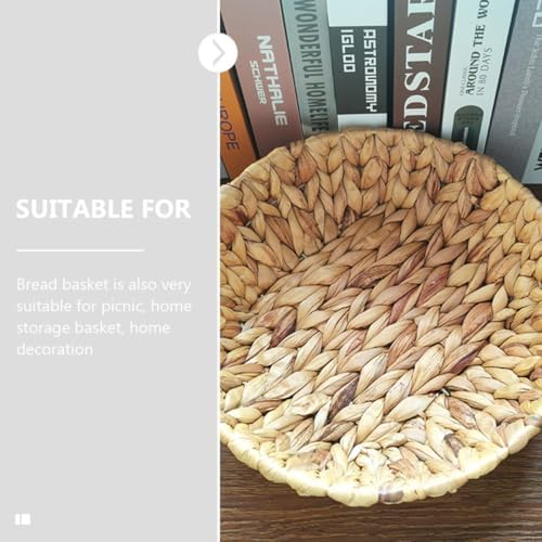 Woven Sundries Container Xmas Bread Basket for Indoor Office - Image 4