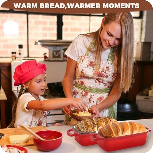 Cast Iron Loaf Pan with Lid, 9x5 Loaf Pans for Homemade Bread - Image 5