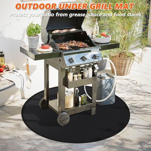 36" Round Fire Pit Mat for Solo Stove Bonfire & Under Grill Mat - Image 3