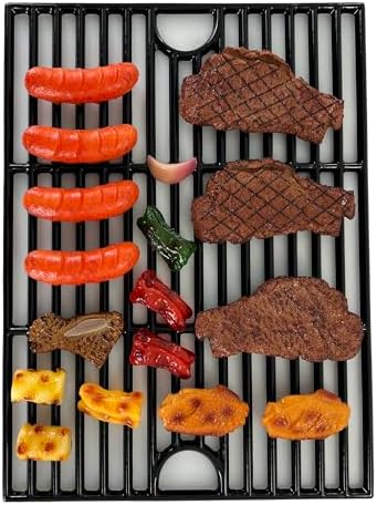 Parts DC104 17inch Grill Grates for Nexgrill 4 Burner 720-0830H 720-0783E, 5 Burner 720-0888N 720-0888 720-0697, Charbroil 4 Burner 463241113 463449914, Kenmore 720-0670A Grids - Image 6