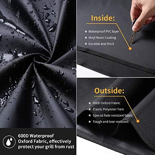 Grill Cover for 48 Inch Weber Spirit 2 Gas Grill - Image 3