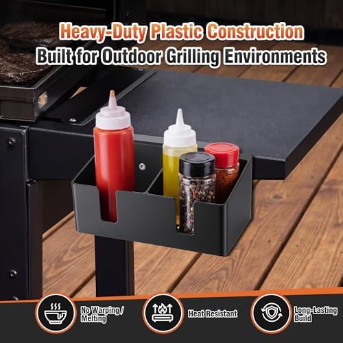Hohean BBQ Magnetic Bottle Holder, Compatible with Blackstone Griddle - Image 6