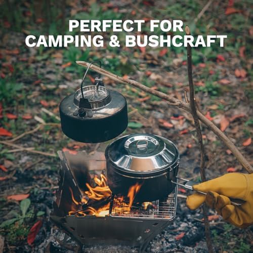 Fire-Maple Antarcti Camping Cookware Set Stainless Steel Kettle Pot Set, 1L - Image 5