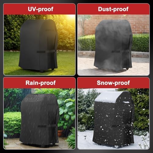 LBTING Grill Cover, 32-inch Heavy Duty Waterproof BBQ Gas Grill Cover - Image 6