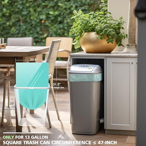 13 Gallon Trash Bags，AYOTEE 13-15 Gallon Tall Kitchen Garbage Bags - Image 5