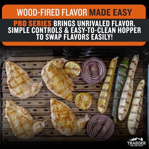Traeger Pro 22 Wood Pellet Grill & Smoker, 572 Sq In - Image 5
