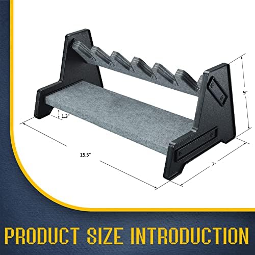Mind and Action Pistol Rack, Handgun Holder for Safe, Cabinet Organizer, Gun Accessories, Gifts for Men - Image 5