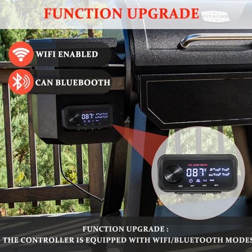Replacement Pit Boss PID Thermostat Control Board 80145 Compatible with Pit Boss Pro Series II 1150 Wood Pellet Grills, with WiFi & Bluetooth Function, can Connect to Mobile APP. - Image 3