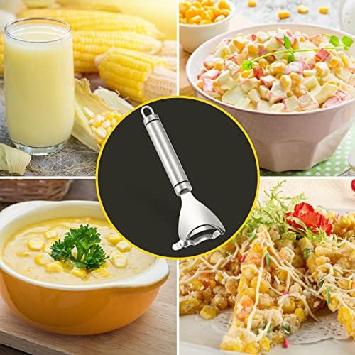 Corn Peeler Stainless Stee Corn Cob Stripper Tool Corn Thresher from the Cob, Removes Corn Kernels From Corn Cobs In Seconds, Kitchen Gadget - Image 6