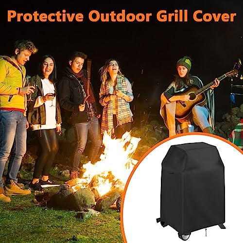 Patio Charcoal Grill Cover for Char-Griller 3-in-1 Dual Fuel Outdoor BBQ - Image 6