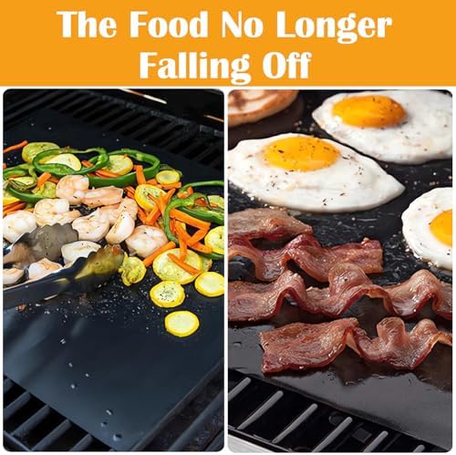 Dailyart Grill Mats for Outdoor Grill Non-Stick Set of 10 - Image 4