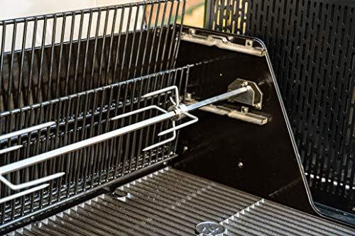 Masterbuilt® Gravity Series Rotisserie Accessory Attachment with Stainless Steel Spit Rods, Meat Claws and and Electric Power Source, Model MB20091220 - Image 3
