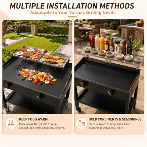 28 Inch Warming Rack Replacement for Blackstone Griddle Accessories - Image 6