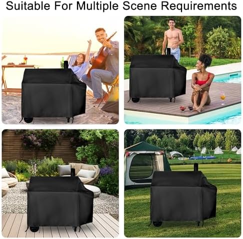 Charcoal Grill Cover for Royal Gourmet CC1830V 30 Charcoal Grill - Image 7