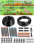 Drip Irrigation System for Watering Garden: 230FT Misting Sprinkler DIY Devices with Tubing Hose for Indoor Plants Outdoor Flower Beds Raised Growing Lawn Tree Patio Hydroponic by Toki-dot