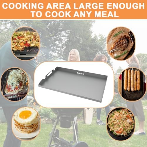 Griddle Top Replacement for Blackstone 28" Flat Top Grill w/Rear Grease - Image 6