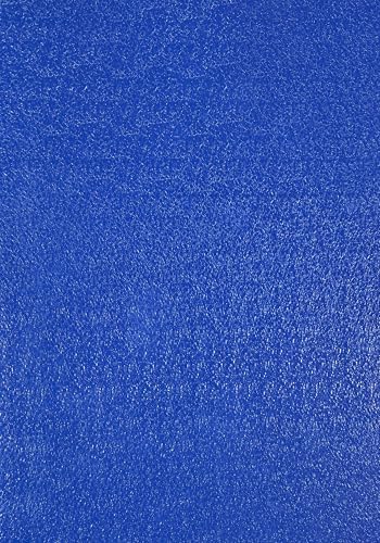 Rhino Hide Embossed Grill Guard Mat - Heat Resistant Outdoor Grill Floor Mat for Patio, Deck & Garage Surface Protection - Rectangle, Blue (36”x72”) - Image 3