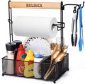 HULISEN Grill Caddy, BBQ Caddy with Paper Towel Holder by HULISEN