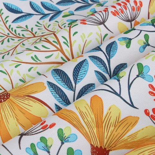 EHouseHome Outdoor and Indoor 60x60 inch Tablecloth with Umbrella Hole and Zipper, Waterproof Zippered Patio Table Cloths, Spring/Summer Table Covers for Backyard Circular Table/BBQs/Picnic - Image 6