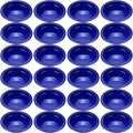24 Pack 12 oz Disposable Plastic Bowls Dessert, Ice Cream, Salad, Soup Serving Cups for Party, Picnic, Food Snacks (Blue) by Unknown