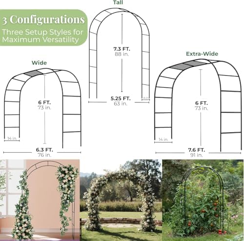 Adorox Metal Garden Arch - Image 2