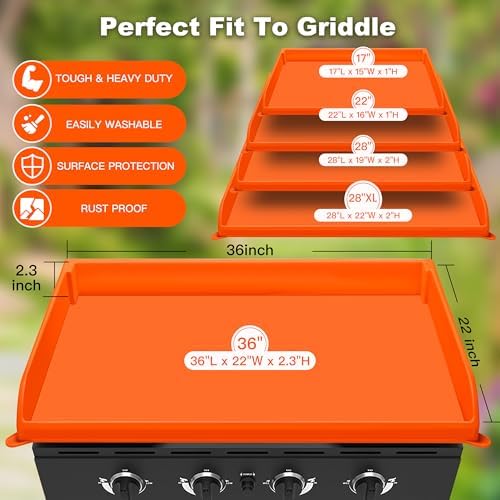 NancyL 17" Griddle Cover Mat for Blackstone - Image 2