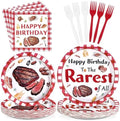 96Pcs Beefsteak Party Decorations for Meat BBQ, Serves 24 by Greencian