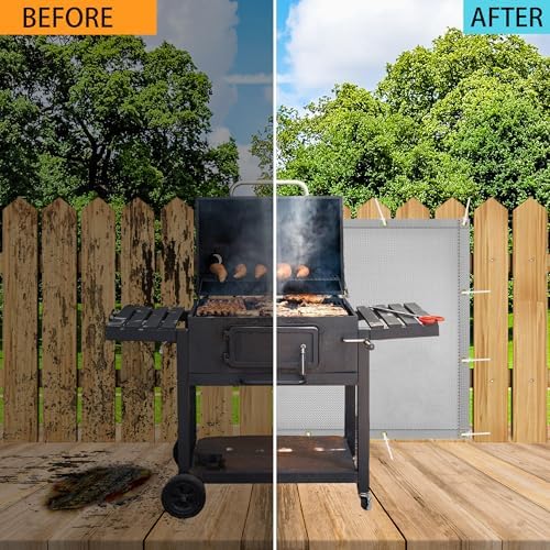 3' X 4' Grill Heat Shield for Deck Railing, Fireproof Heat Shield for Grill - Image 4