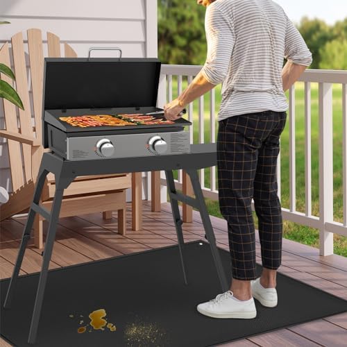 Grill Mat for Blackstone Griddle Accessories 28in, 48 x 36 x 0.02in - Image 2