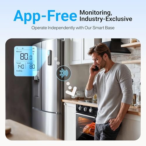 ThermoMaven Smart Bluetooth Wireless Meat Thermometer with WiFi App - Image 3
