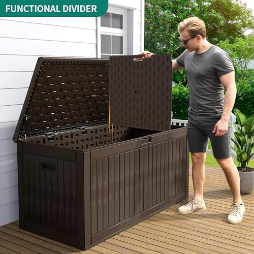 YITAHOME 320 Gallon Extra Large Deck Box - Image 3