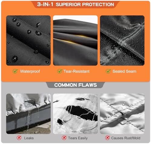 Heavy Duty Grill Cover for Recteq Backyard Beast 1200 & 1000 - Image 4