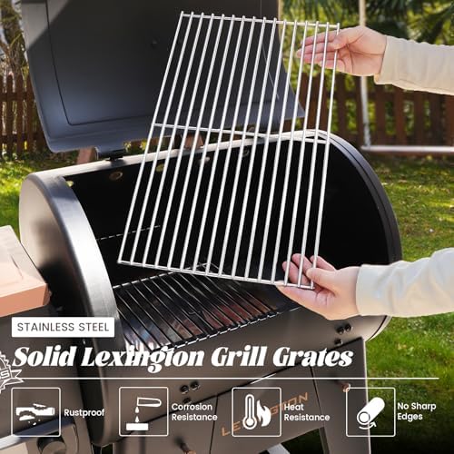 Grill Grates for Pit Boss Lexington 500 540 Series Stainless Steel Cooking Grid Grate Grilling Rack Wood Pellet Smoker Pitboss PB540 PB500LX-005 Replacement Parts 31172 BBQ Accessory - Image 3