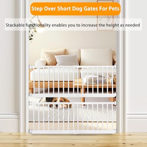 SHYUJAJIE Dog Gate for Small Dogs,18" Height Short Dog Gate - Image 3