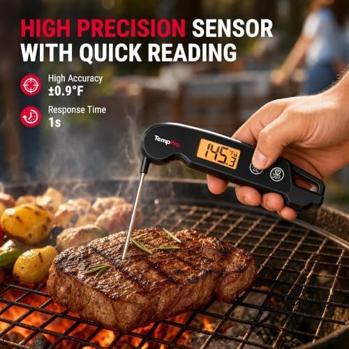 TempPro TempSwift 1 Sec Digital Meat Thermometer Instant Read Thermometer - Image 2