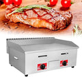 Commercial Gas Griddle,Restaurant Burger Grill,Outdoor Gas Griddle,for Parties and Camping (720) by Unknown