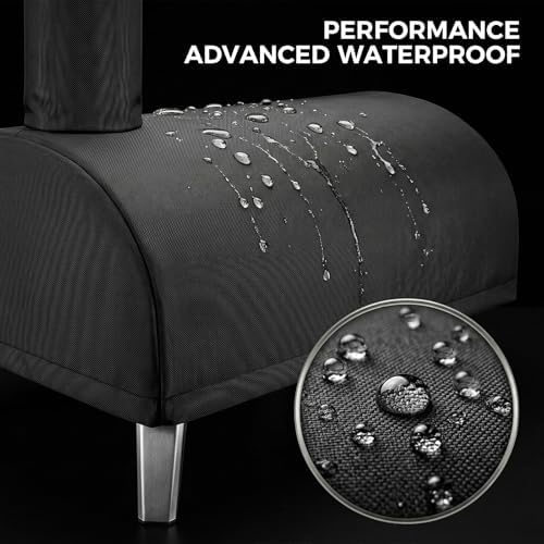 Pizza Oven Cover for Big Horn and aidpiza 12, 600D Heavy Duty Oven Cover - Image 6