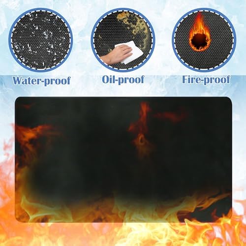 Ogrmar 90 x 52 Inch Under Grill Mats for Outdoor Grill Deck Protector - Image 5