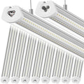 Barrina T8 LED Shop Lights 8FT, 140W 17000LM, 5000K, U Shape, 10 Packs by Barrina