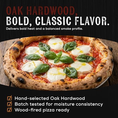Oak Pizza Oven Wood, 6" Kiln-Dried Oak Hardwood - Image 6